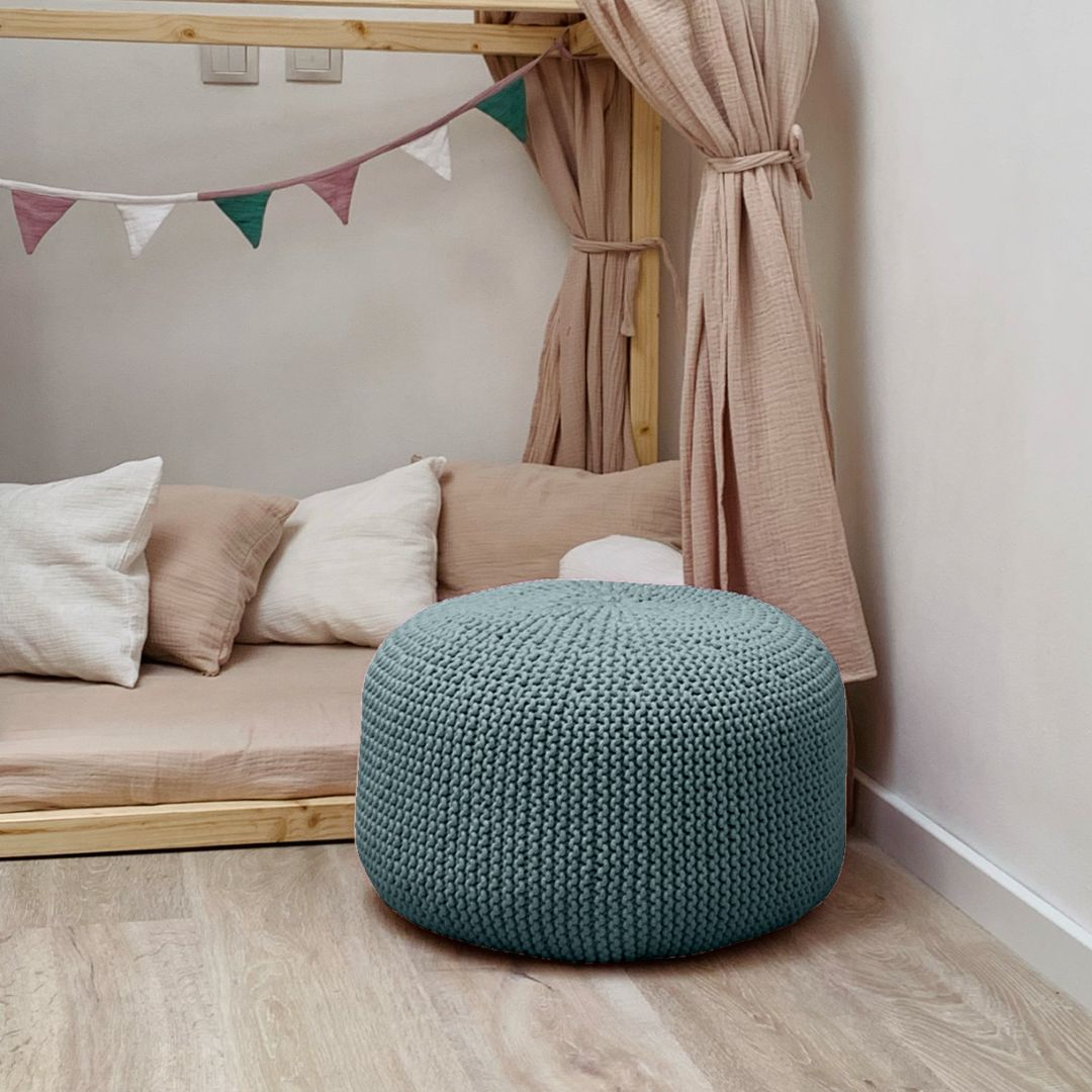 POUF BIG | EUCALYPTUS GREEN