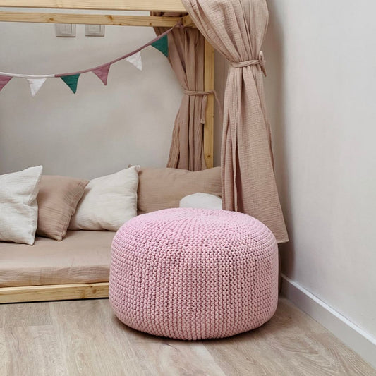 POUF BIG | PASTEL PINK