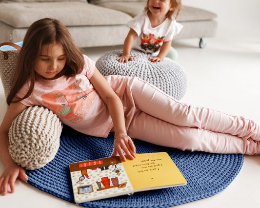 ROUND RUG | DUCK EGG BLUE