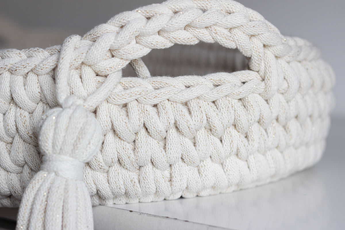 BABY CHANGING BASKET | Golden Natural