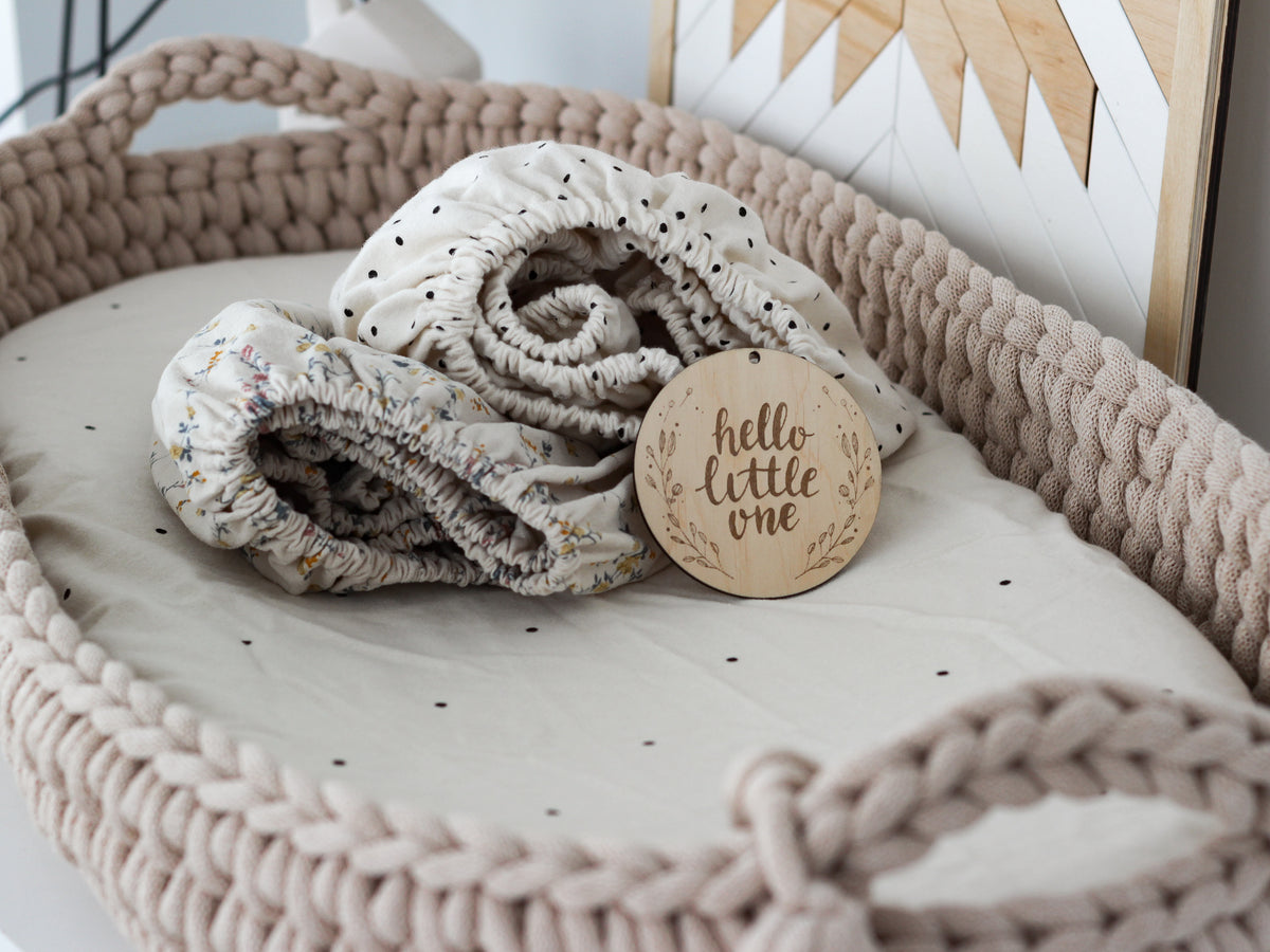 BABY CHANGING BASKET | Warm Beige