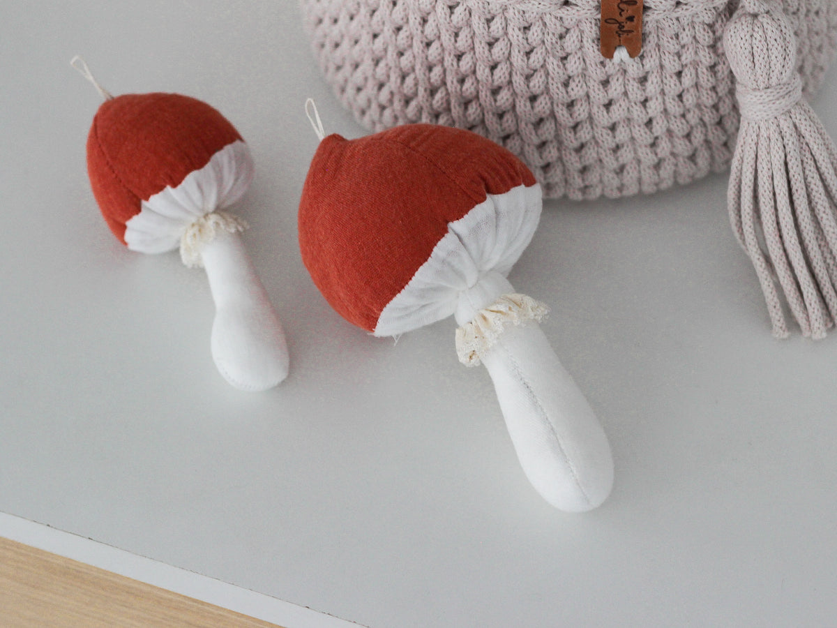 SEWN MUSLIN MUSHROOM