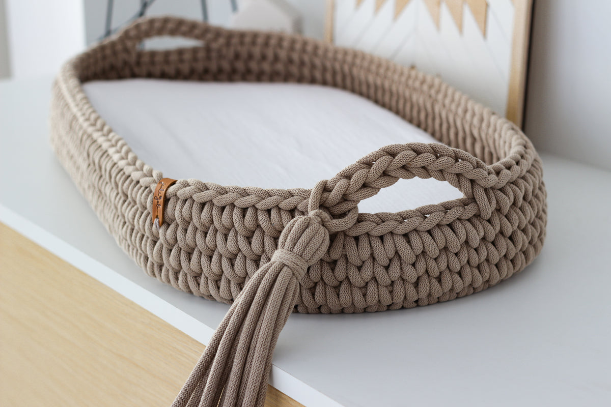 BABY CHANGING BASKET | Sand