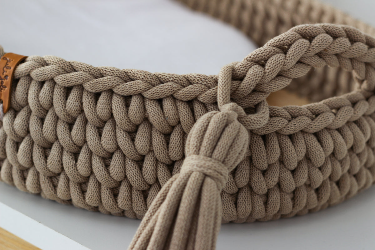 BABY CHANGING BASKET | Sand