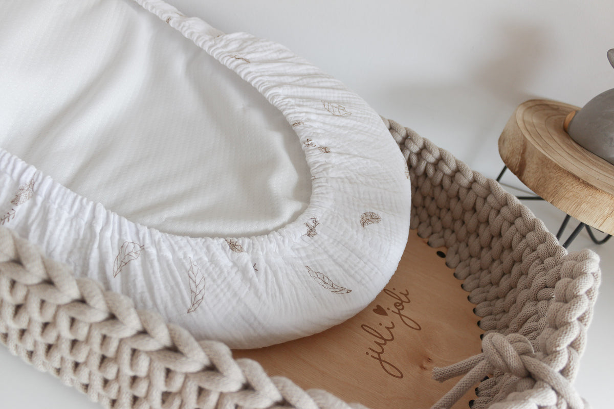 BABY CHANGING BASKET | Beige