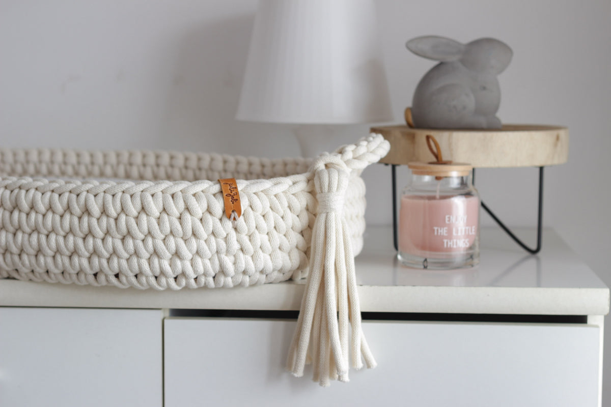 BABY CHANGING BASKET | Natural