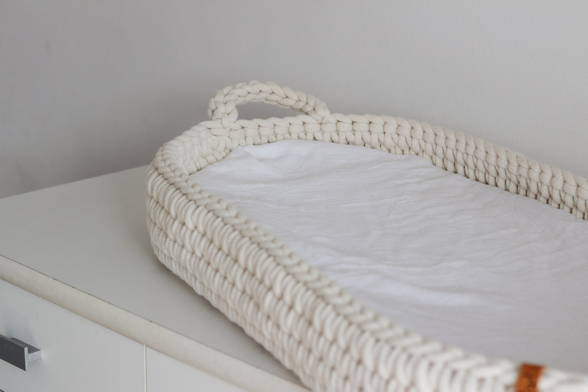 BABY CHANGING BASKET | Natural