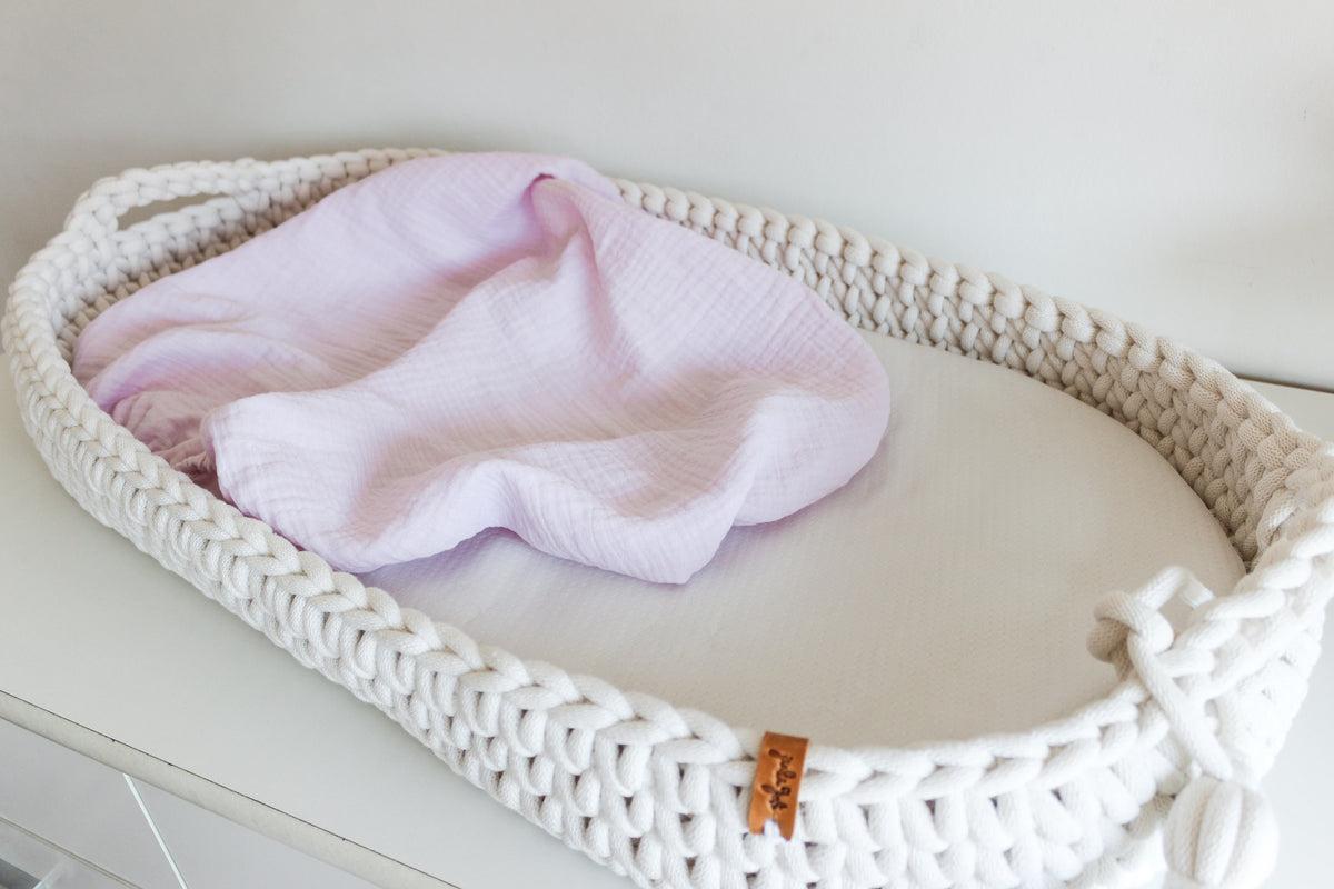 BABY CHANGING BASKET | Off White
