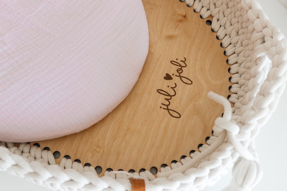 BABY CHANGING BASKET | Off White